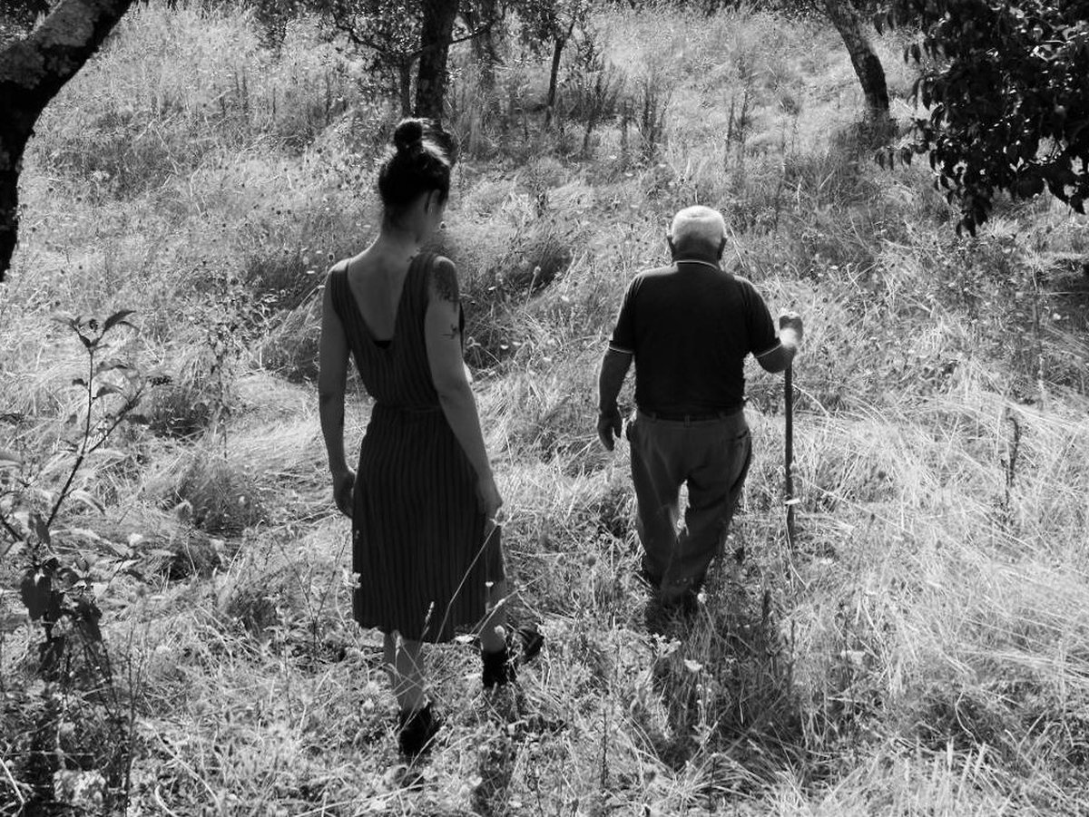 Walking the land with a local owner